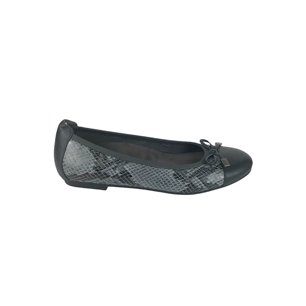 VIONIC MINNA SNAKE PRINT BALLERINA FLATS SHOES 6